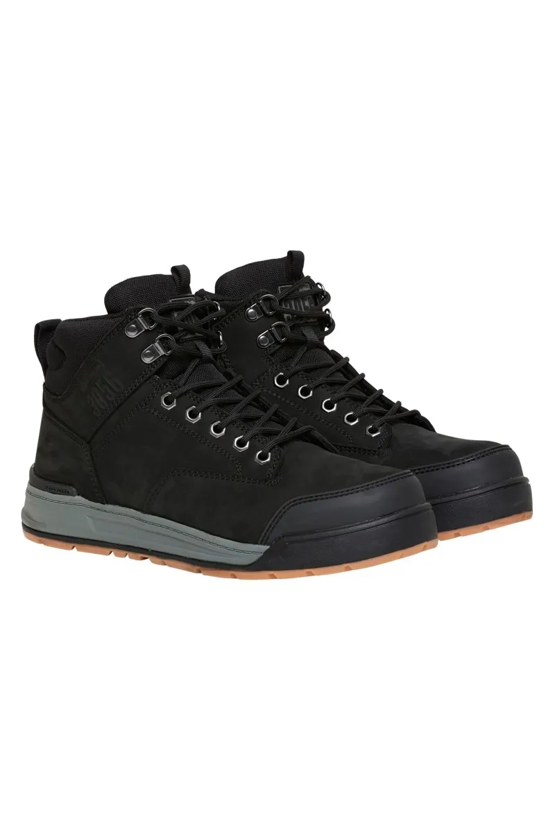 3056 Lace Up Boot Black