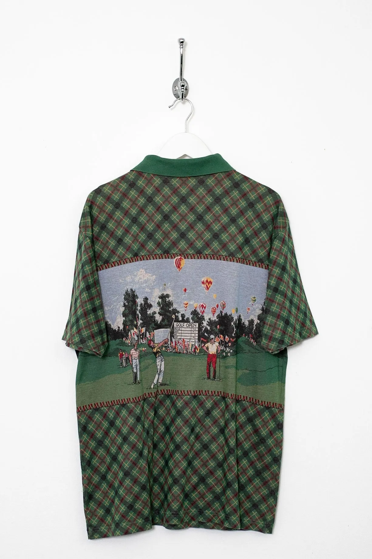 90s Balenciaga Golf Polo Shirt (M)