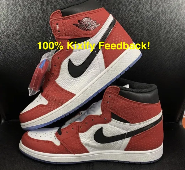 Air jordan 1 retro high og origin story spider man