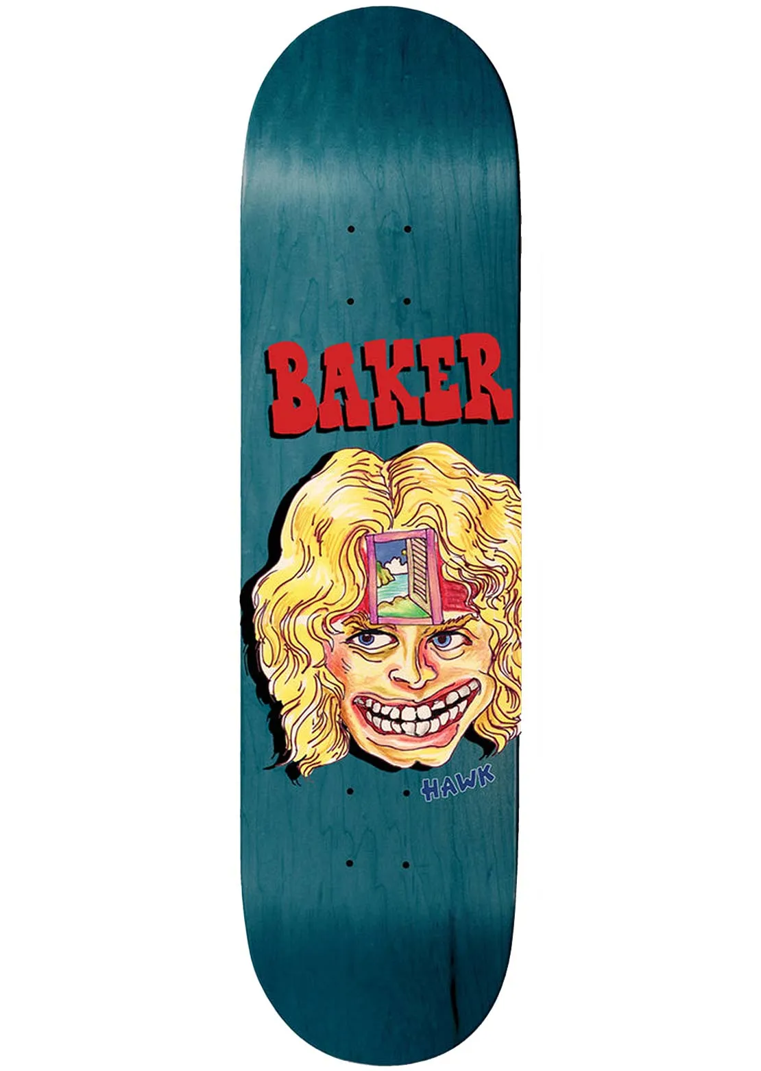 Baker Riley Hawk Dome Door Skateboard Deck