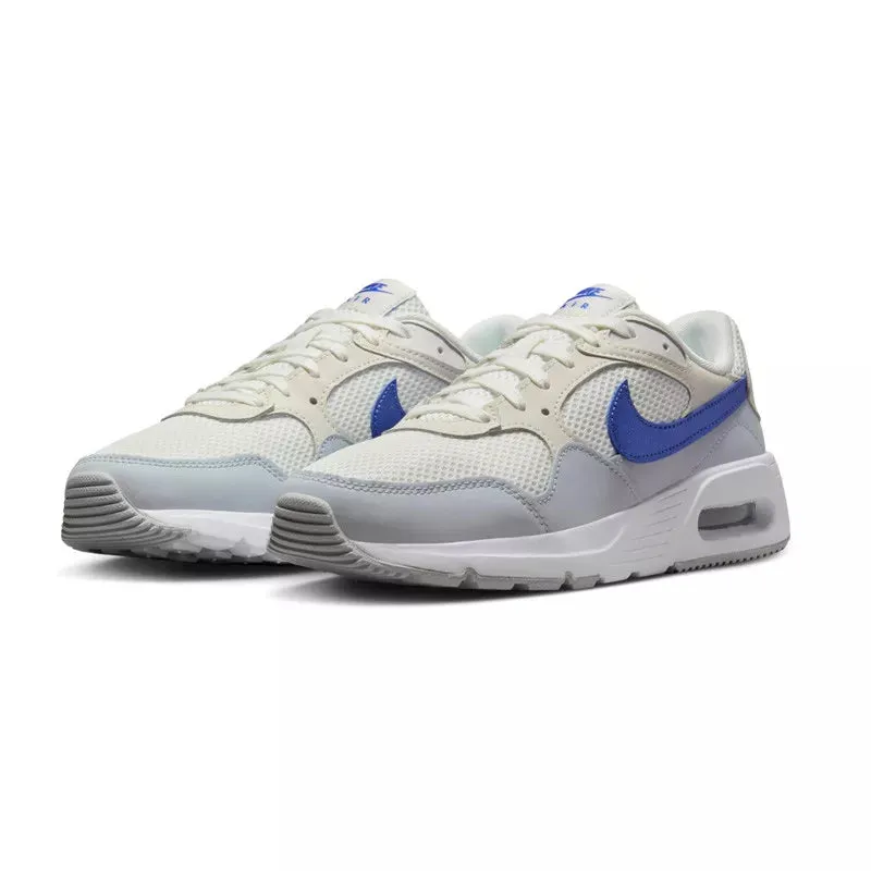 Baskets Nike Air Max Sc - Blanc Et Bleu - Femme