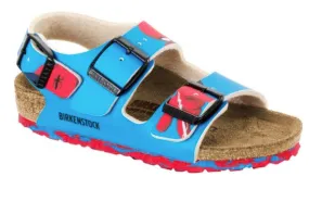 Birkenstock sandals Milano marvel spider man Regular blue Birko-Flor