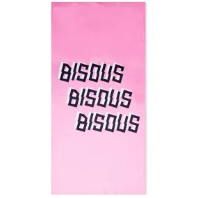 Bisous Skateboards x3 Beach TowelPink