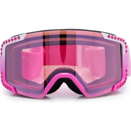 Bling2O Lustrous Frost Ski Goggle, Pink Frost