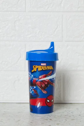 Boys Blue Spider-Man Easy Water Bottle