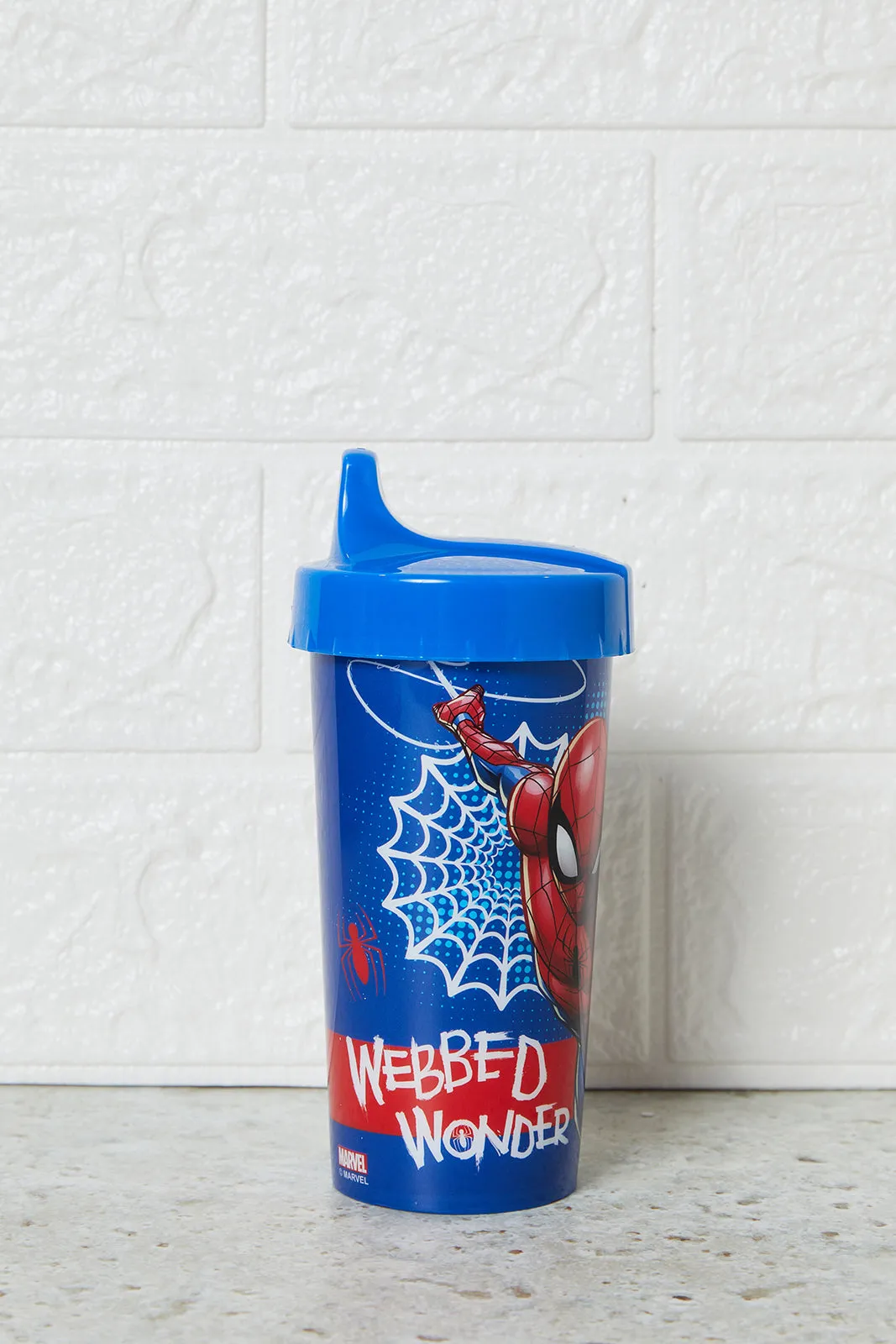 Boys Blue Spider-Man Easy Water Bottle