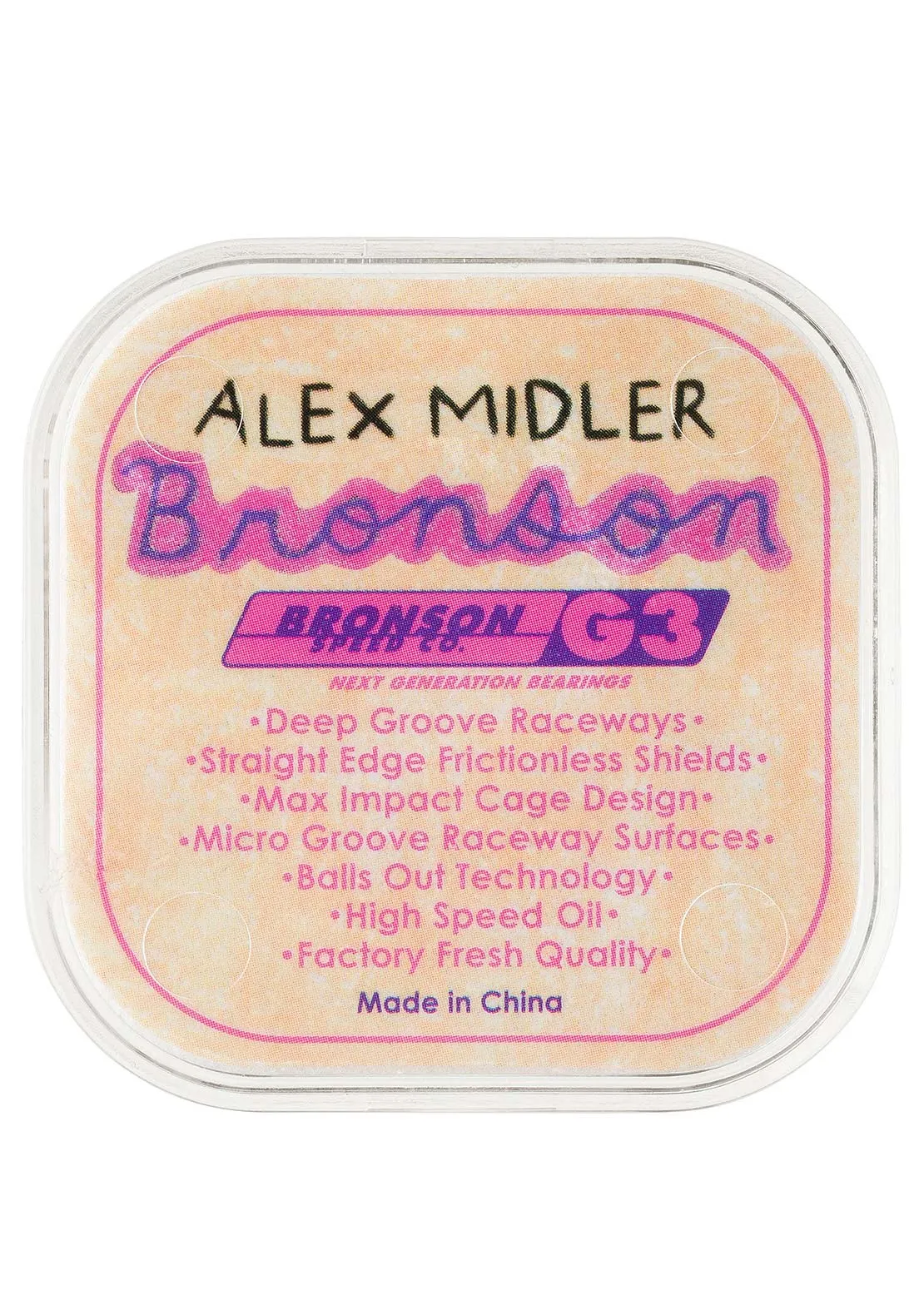 Bronson G3 Alex Midler Skateboard Bearings