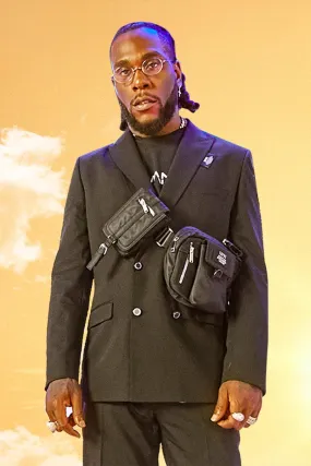 Burna Boy Double Breasted Suit Jacket