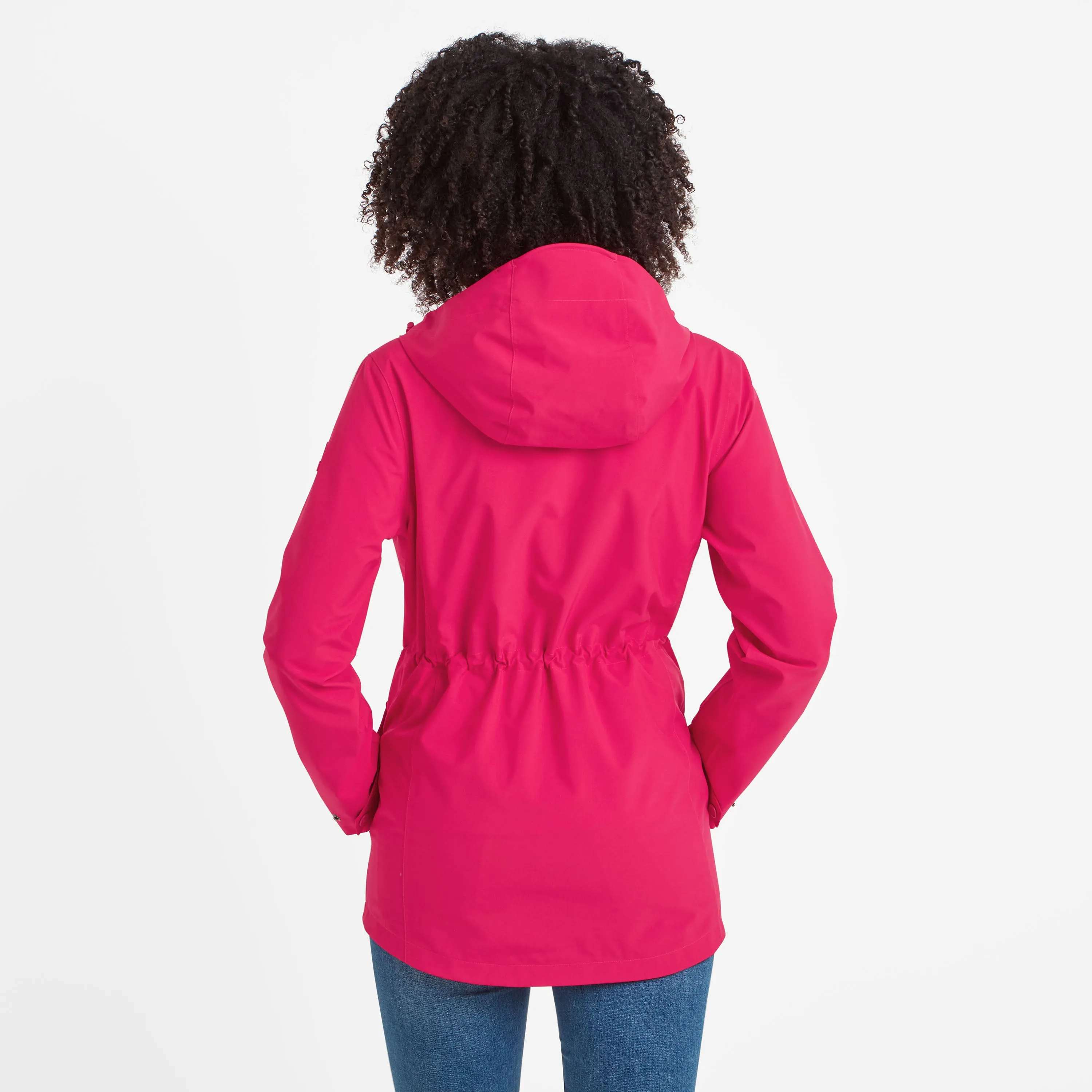 Burradon Womens Waterproof Jacket - Magenta Pink