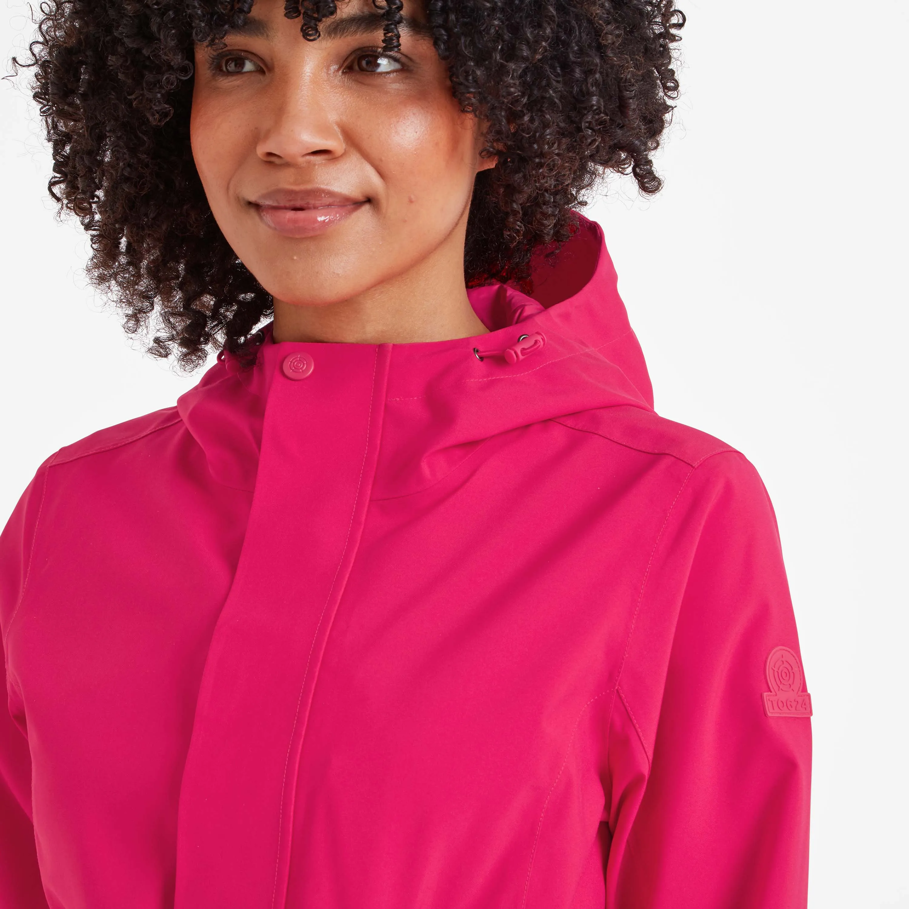 Burradon Womens Waterproof Jacket - Magenta Pink