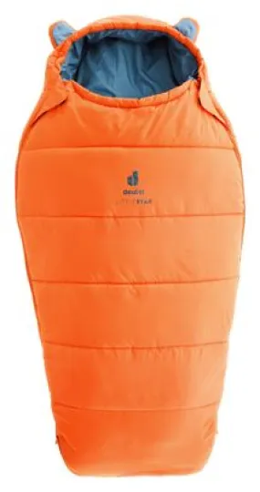 Children's Sleeping Bag Deuter Little Star Orange Blue