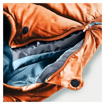 Children's Sleeping Bag Deuter Little Star Orange Blue