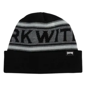 Creature Skateboard Beanie Lurk with US Long Shoreman Black/Grey OS