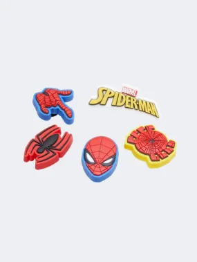 Crocs Spider Man 5 Pack Unisex Lifestyle Pins Multicolor