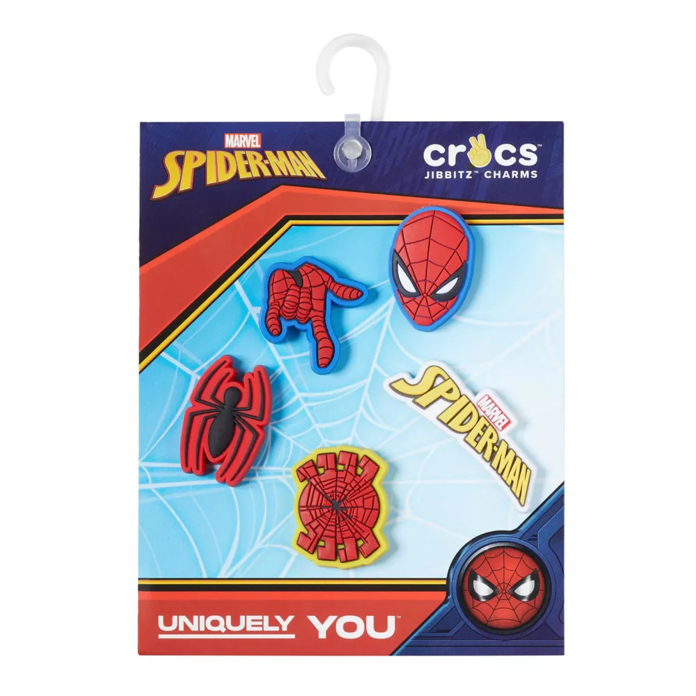 CROCS  UNISEX SPIDER MAN 5 PACK