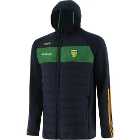 Donegal GAA Kids' Rockway Lightweight Padded Jacket Marine / Green / Amber