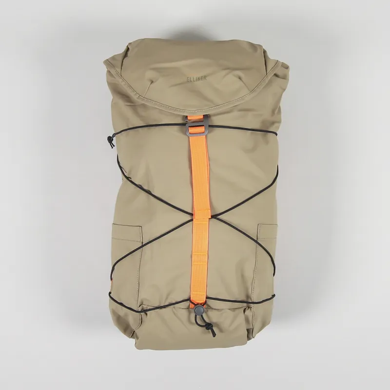 Elliker Wharfe Flap Over Backpack 22L Sand