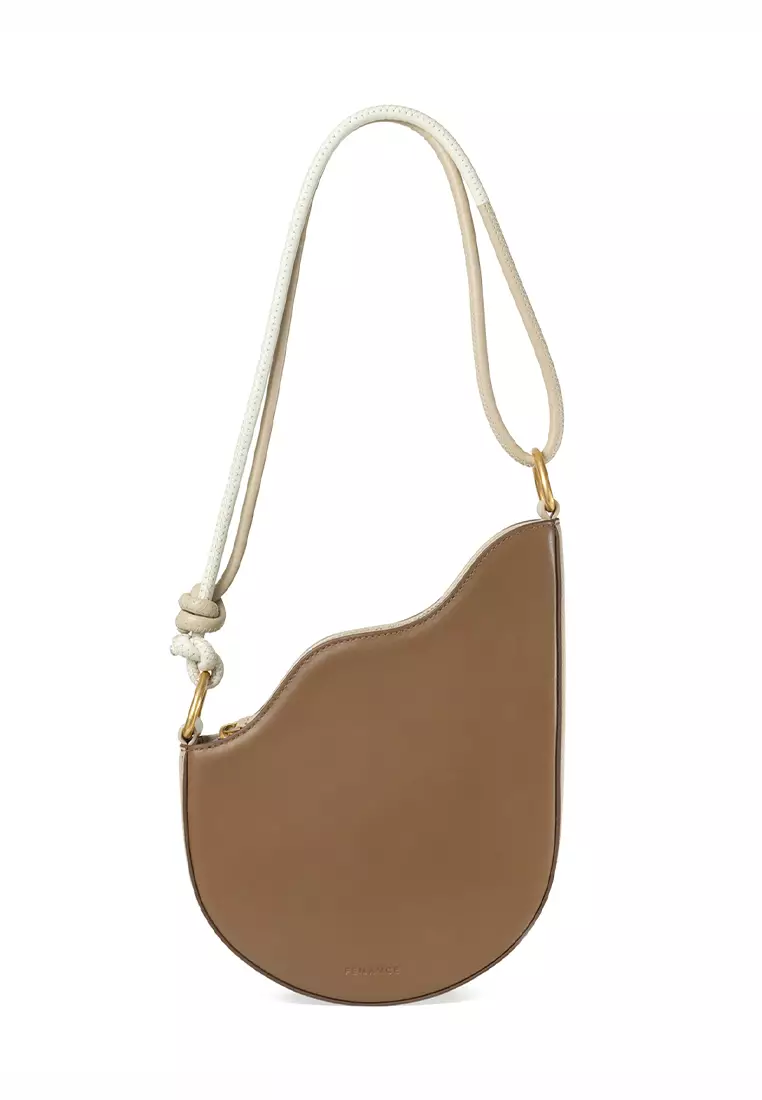 FEMANCE Femance - Calla Chocolate Shoulder Bag