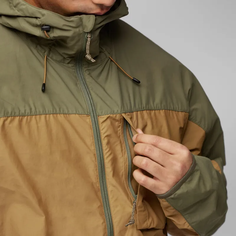 Fjallraven Mens High Coast Wind Jacket Patina Green / Navy