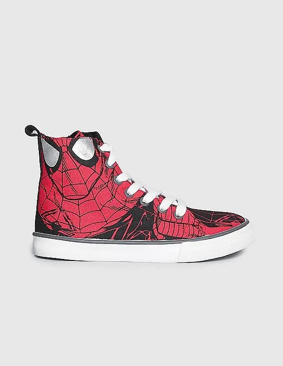 GAP Toddler Boy Red Spider Man High Top Sneakers