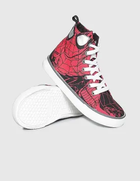 GAP Toddler Boy Red Spider Man High Top Sneakers