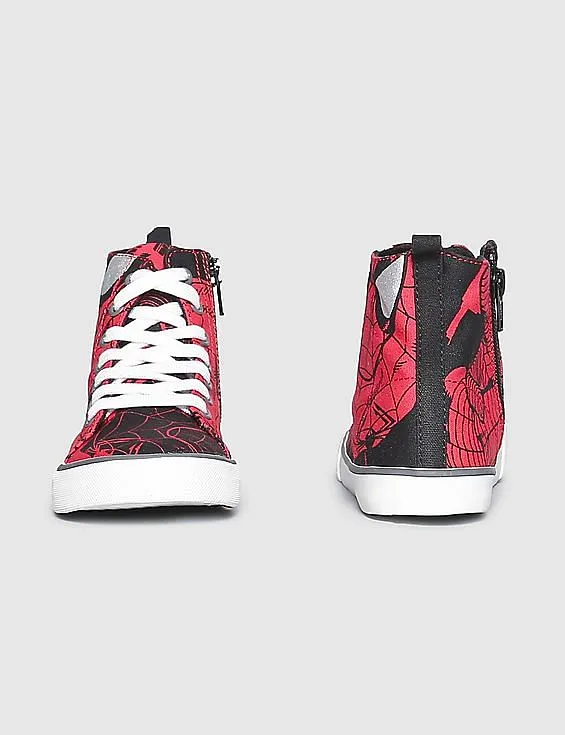 GAP Toddler Boy Red Spider Man High Top Sneakers