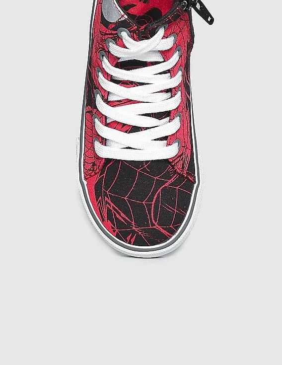 GAP Toddler Boy Red Spider Man High Top Sneakers