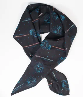 Harry Potter x Unique Vintage Patronus Print Hair Scarf