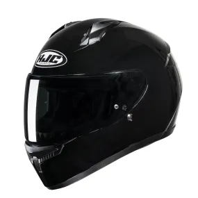 HJC C10 Plain Helmet - Black