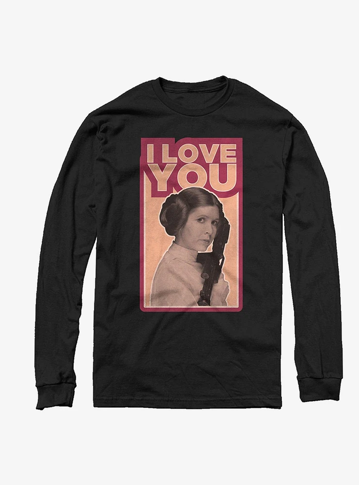 Hot Topic Star Wars Leia Love Long-Sleeve T-Shirt