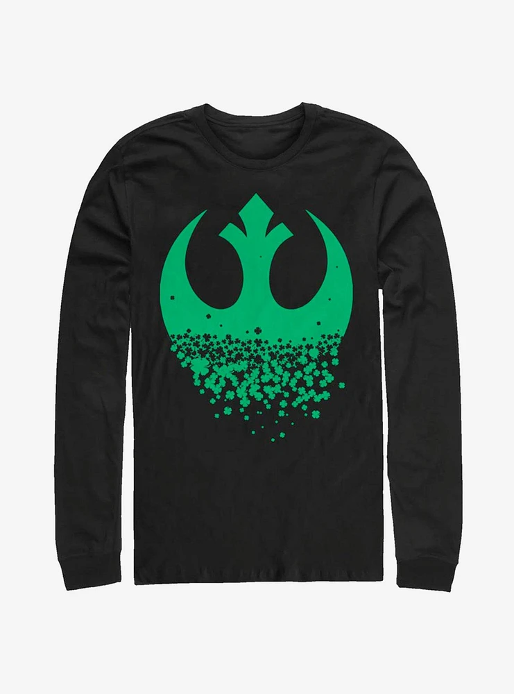 Hot Topic Star Wars Rebel Clover Long-Sleeve T-Shirt