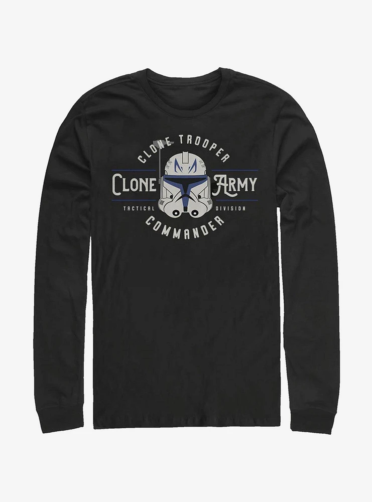 Hot Topic Star Wars The Clone Army Emblem Long-Sleeve T-Shirt