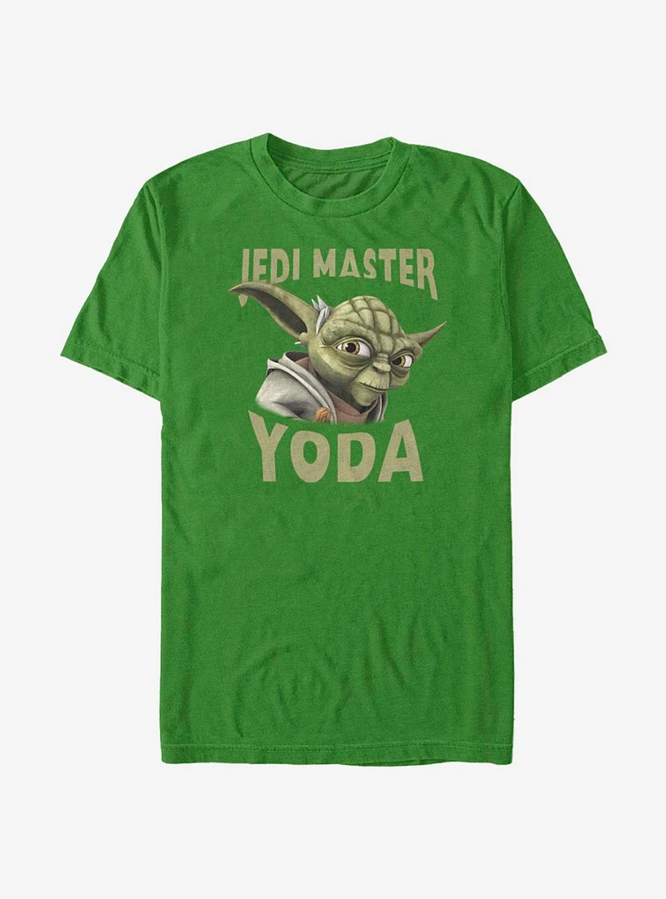 Hot Topic Star Wars The Clone Yoda Face T-Shirt