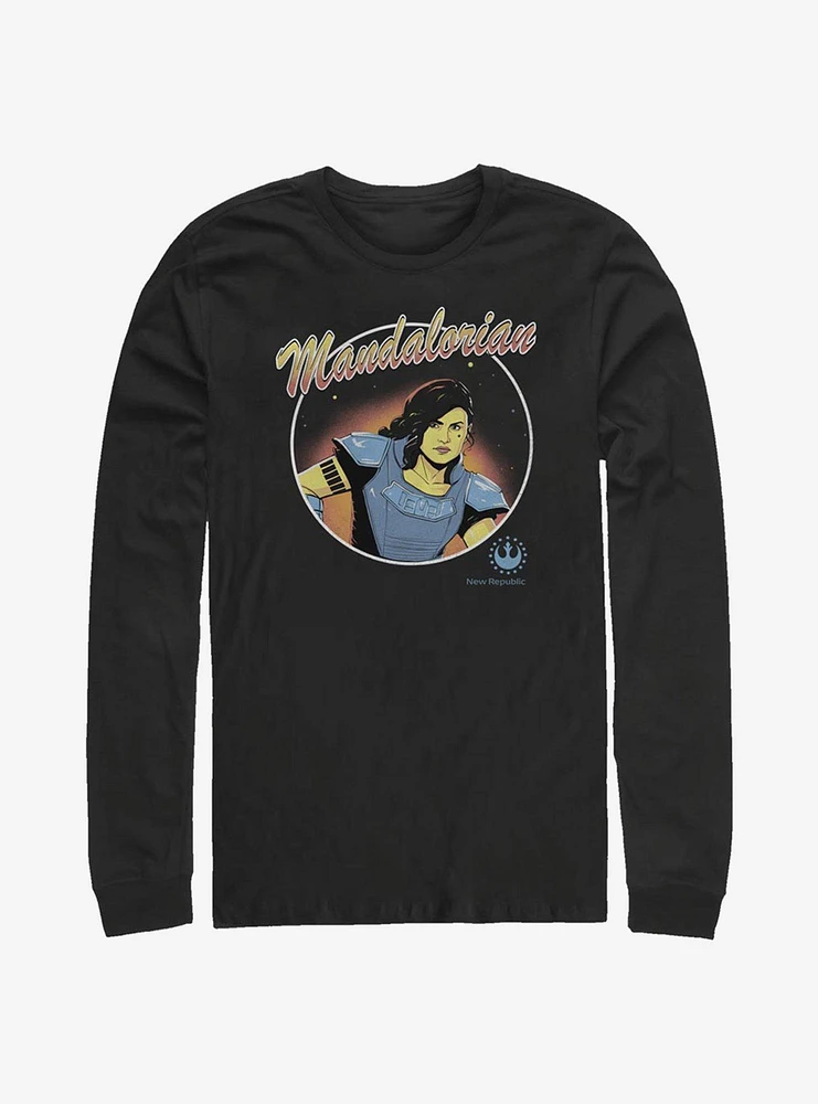 Hot Topic Star Wars The Mandalorian Cara Dune Circle Long-Sleeve T-Shirt