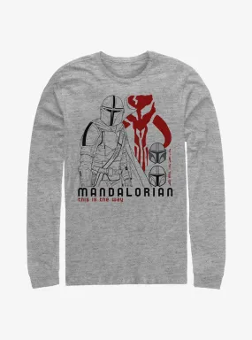 Hot Topic Star Wars The Mandalorian Mando Way Long-Sleeve T-Shirt