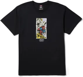 HUF x Marvel Spider-Man Moody Tee, Black