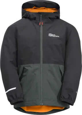 Jack Wolfskin Kids' Snowy Days Jacket Slate Green | Buy Jack Wolfskin Kids' Snowy Days Jacket Slate Green here | Outno