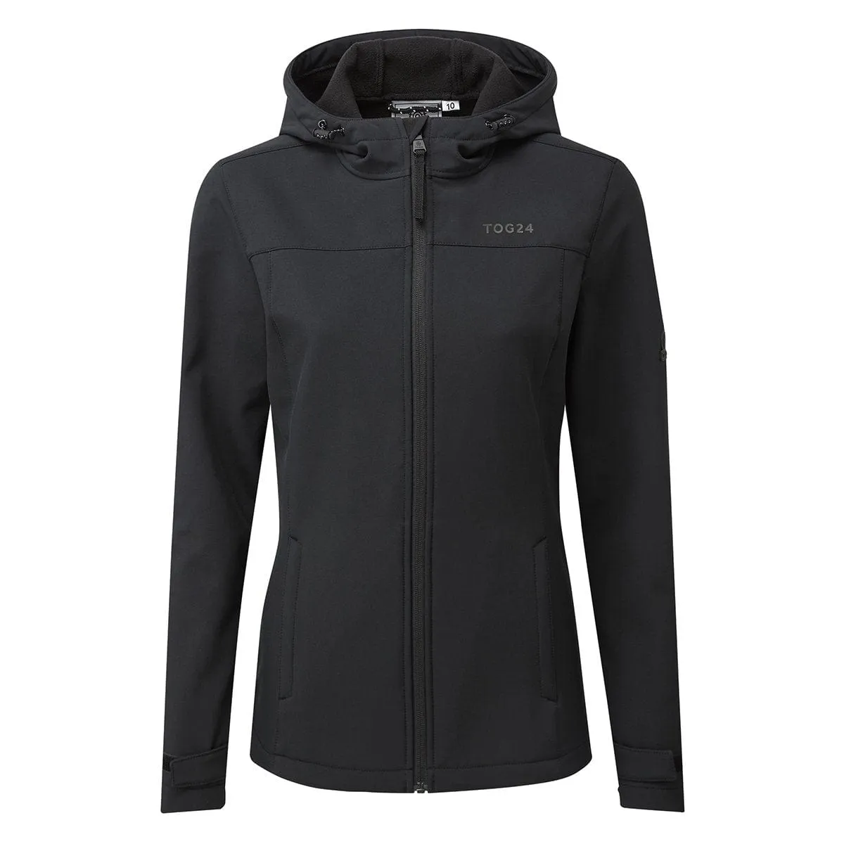 Keld Womens Softshell Hooded Jacket - Black