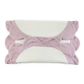 La Stupenderia Ivory And Pink Nuvola Sleeping Bag For Baby Girls