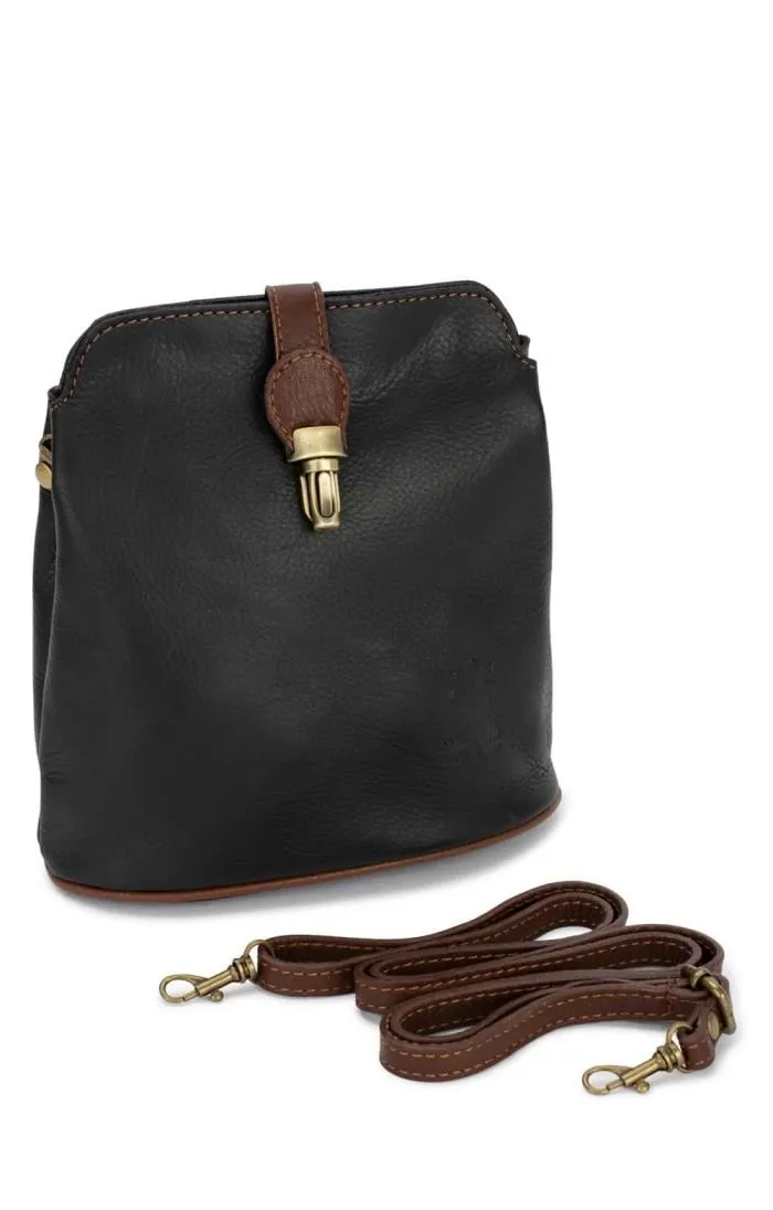 Ladies Small Buckle Cross Body Bag