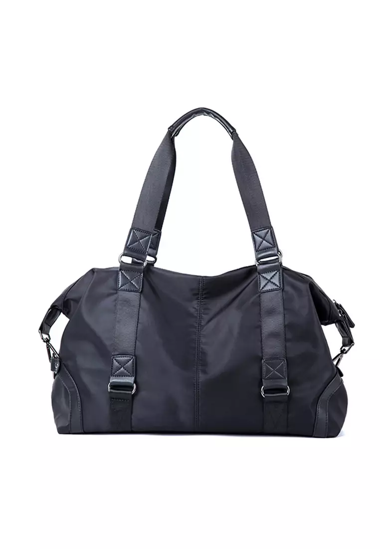 Lara Men Plain Shoulder Bag - Black