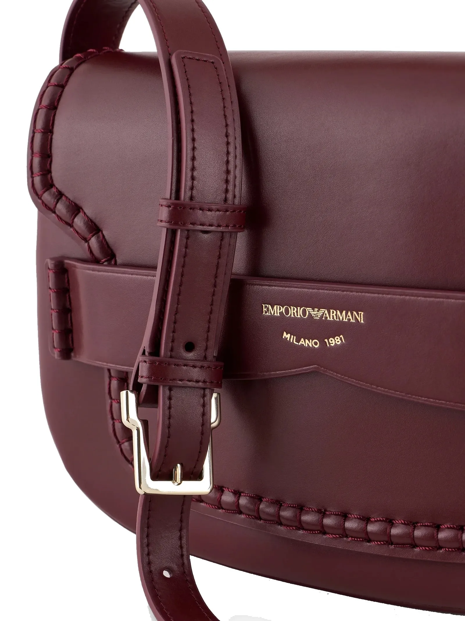 LEATHER SHOULDER BAG  EMPORIO ARMANI   Y3B206YVY4X80019