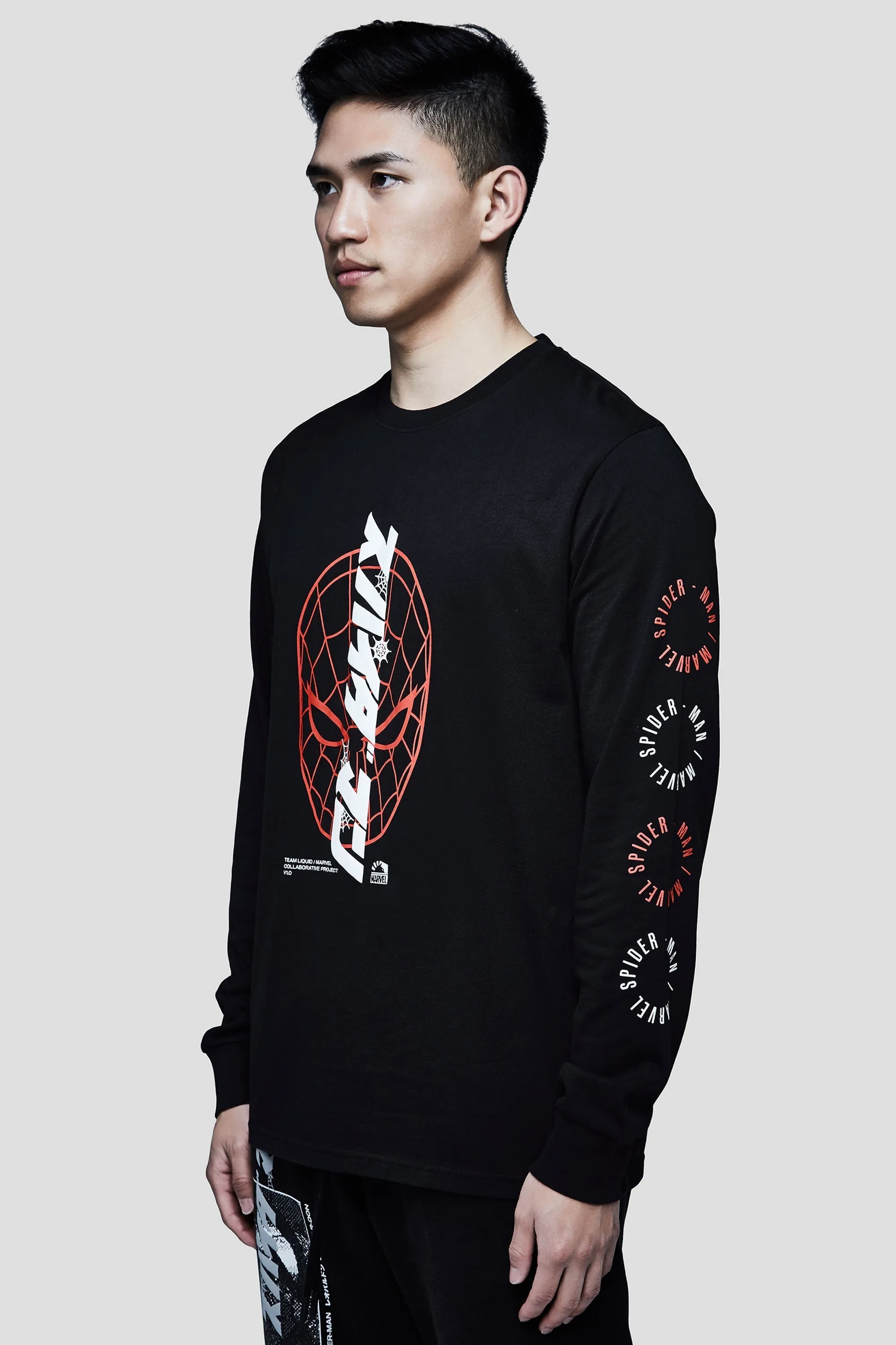 LIQUID x MARVEL SPIDER-MAN TECH LONG SLEEVE TEE