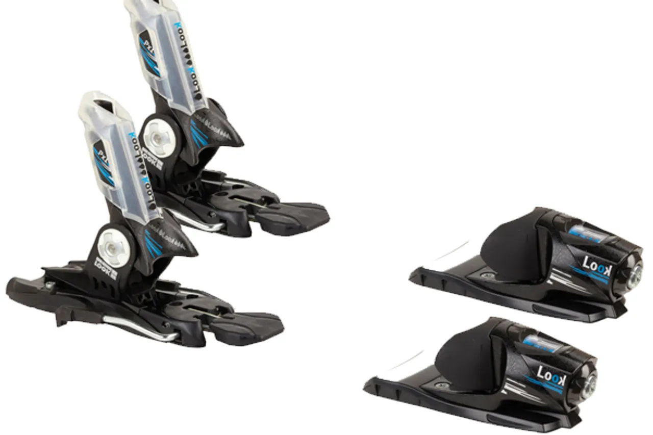 Look PX 12 Jib Medium Black/Blue Ski Bindings 2012