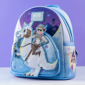 Loungefly x Star Wars Luke Skywalker Riding a Tauntaun on Hoth Mini Backpack