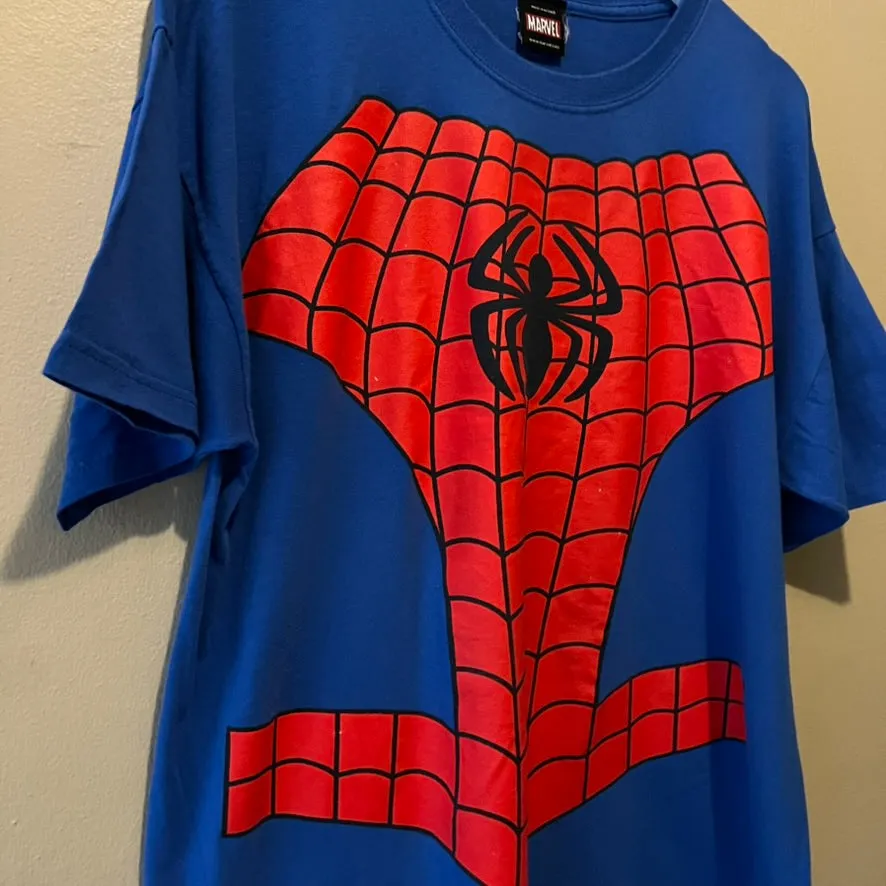 Marvel Spider Man Blue Tshirt