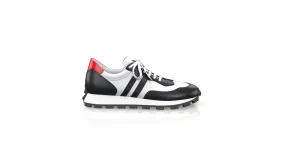 Men's Leather Running Sneakers 56353