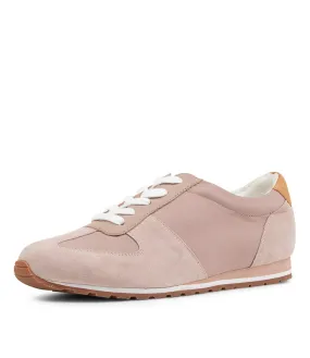 MIDAS Vivar Nude Camel Leather Sneakers