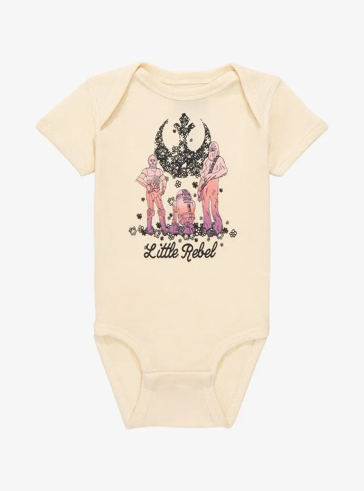 Our Universe Star Wars Trio Little Rebel Floral Infant One-Piece - BoxLunch Exclusive