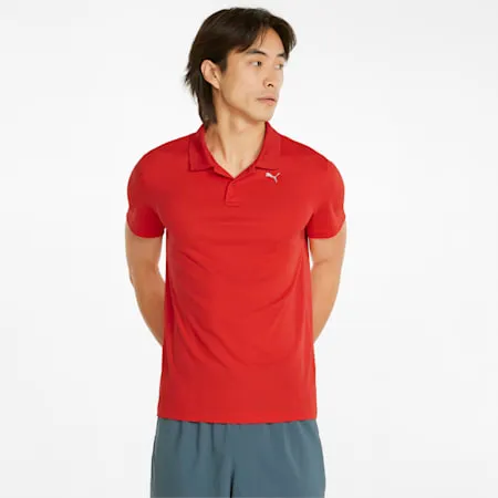 Performance Men's Training Polo Shirt | High Risk Red | PUMA Shop All Puma | PUMA 